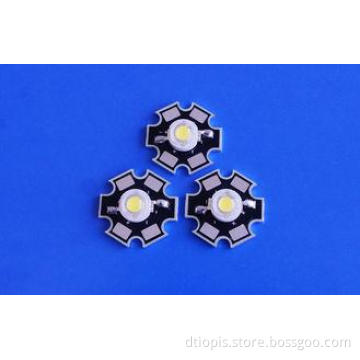 3W 200LM High Power Led Epistar Chip With Star PCB